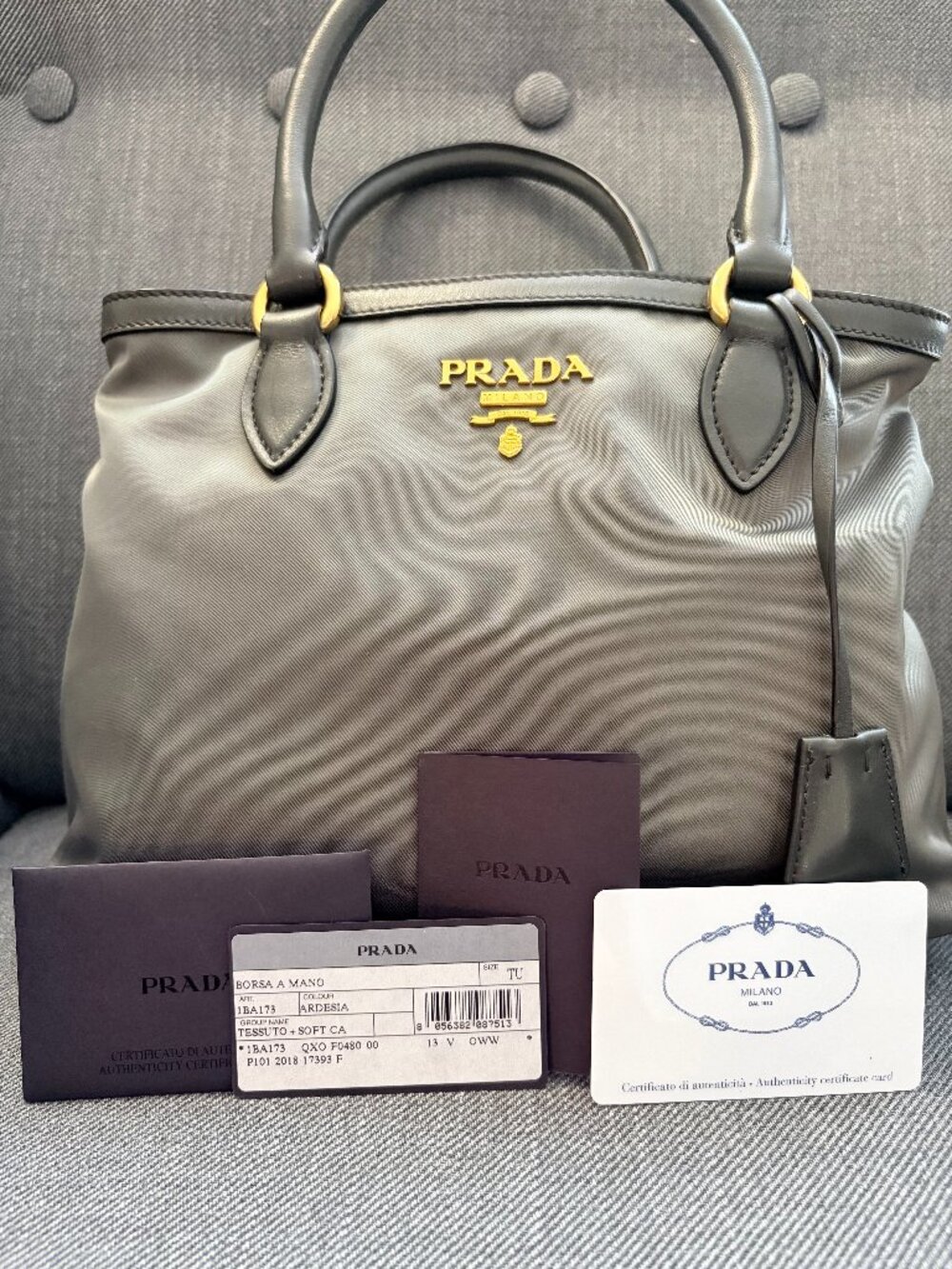 NWT Prada Tote Shoulder Bag with Dust Bag